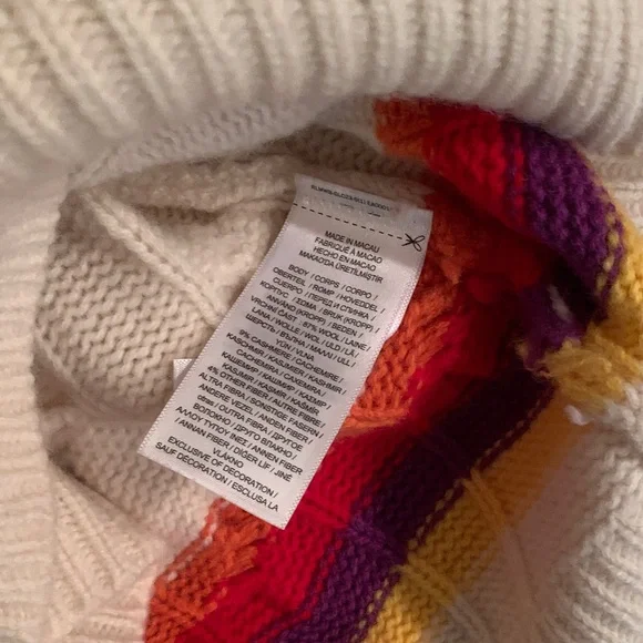 Ralph Lauren Multicolor Striped Crew Neck Sweater - Picture 3 of 8